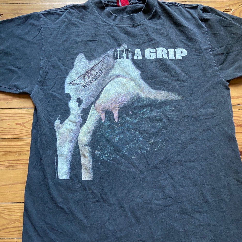 Vintage Aerosmith Get a Grip tour shirt